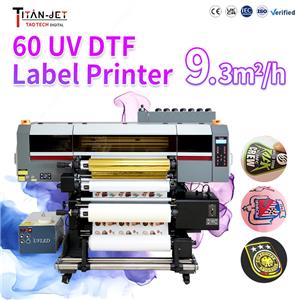 60cm thick label UV DTF printer with stand